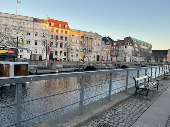 Buildings on the street